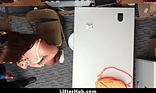 the punishment for shoplifting was physical in the garage