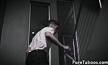 stepsister seduces her teen stepbrother in a fantasy scenario