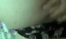 jane, my girlfriend, bends over in pov homemade video