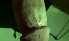 Close-Up Solo View of Newly Trimmed Hairless Pussy and Monster Cock