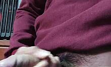 Big cumshot from my hard cock in this solo amateur video with latina?