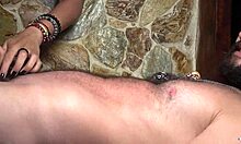 Scratching His Chest And Belly Like A Wildcat!