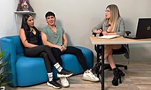 Shaira teaches Katha Dawson and Raydimarco threesome?