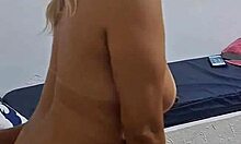 We found a virgin guy at the beach to fuck our big asses hard