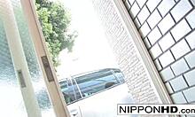 Asian teen 18+ moans with remote vibrator and blowjob!