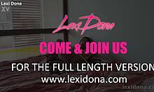 lexidona pumps her swollen pussy in this home made softcore solo