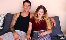 Jay Tate Grabs Lindsay Lee's Big Tits