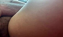 bbw fetish threesome with asian couple in homemade close-up