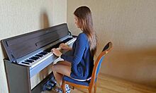 Neighbors Enjoy Intimate Moments With Young Couple's Small Waist And Tits