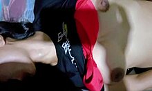 My Neighbor Saw Me Using Vibrating Dildo He Fucked Me Hard On My Mouth