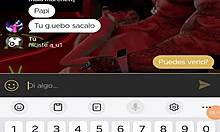 Famous Colombian Nyla interacts intensely with her black partner.