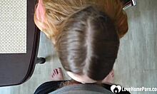 Filthy Step Sis Begs For Swift Kitchen Cock Pounding!