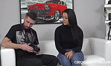 Exquisite Brunette Darling Shagged