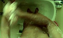 First video featuring a young 18+ teen in the shower from POV during bathing.