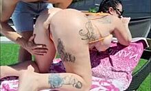 Amateur Spanish Pornstar Enjoys Pool and Foosball Game