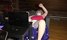 Mature Housewife Shows Chubby Figure In Webcam Chat