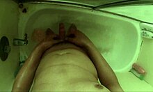 First video featuring a young 18+ teen in the shower from POV during bathing.