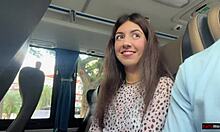 Public Dick Flashing Turns into Risky Handjob on Crowded Bus Until He Cums.