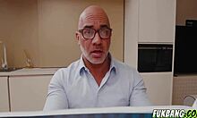 student teacher anal lesson in home