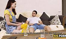 Hey, I won the bet, now enjoy banging my slender stepsister!