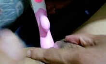 My Neighbor Saw Me Using Vibrating Dildo He Fucked Me Hard On My Mouth