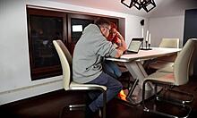 she skips lessons to give a good handjob.