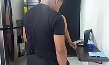 British Teen Wears Pantyhose and Lingerie for First Time