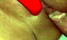 latina babe swallows big load in pov