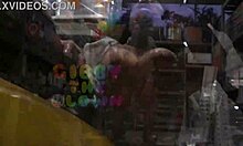 Queen Rogue Fucks Gibby the Clown in Home Depot Sex Tape