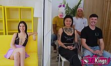 mia gallardo tries blind dates and turns it into a threesome game