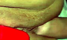 latina babe swallows big load in pov