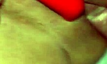 latina babe swallows big load in pov