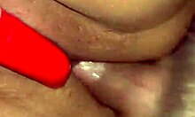 latina babe swallows big load in pov