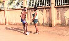 Cameroonian Footballer Publicly Fucks Spectator After Match