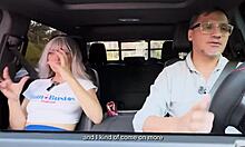 Aradiahellx loves multiple orgasms in public car sex 😍