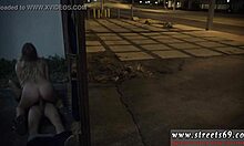 british teen 18+ feels intense bondage pleasure outdoors in the rain