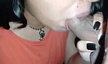 Ready for his cum facial! 💦