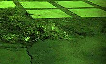 british teen 18+ feels intense bondage pleasure outdoors in the rain