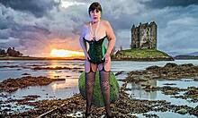 Granny Carmen's Highlander Roll Ends With Creampie