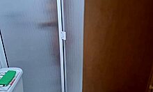 I Jerk Off Watching My Stepsister Shower Until She Catches Me and Craves My Cock