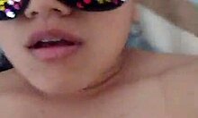 Gangbang with Several Blacks All Cumming in Her Mouth on Red