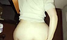 Real amateur sex tape without condom