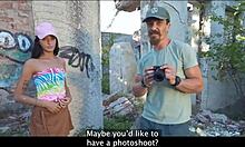 hunt4k brunette picks up stranger for anal fuck