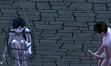 Bound Teen Submits to Domination in Kinky Bondage Fantasy!