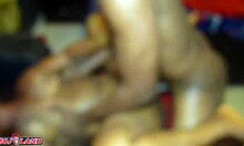 Ebony Babe Gets Wet Quickie Fuck With Big Black Cock