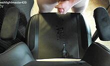 विशाल वीर्य छिड़काव हर जगह!