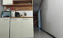 Risky Sex With Husband's Friend While He's In The Shower! Almost Caught!