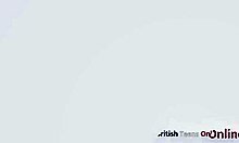 This student is playing with her ass and fucking herself at the party 😏