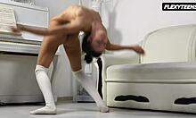 Unseen Gymnastics By Semashenko In Flexible Naked Display