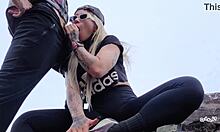 Taking My Step-Sister To The Beach For Oral Pleasure